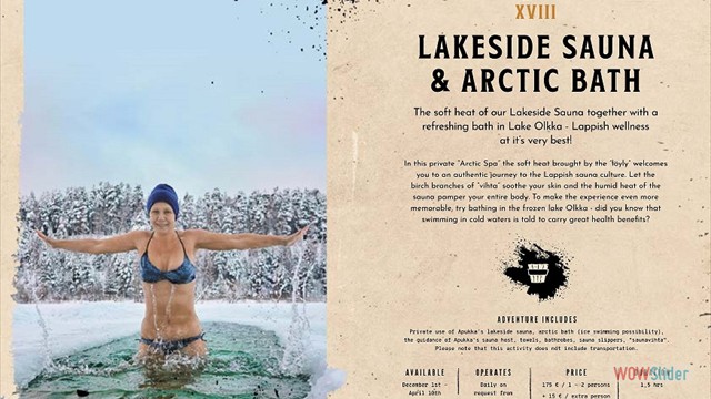 Lakeside Sauna & Arctic Bath